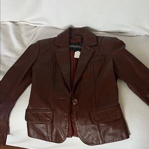 Wilsons Leather Women's Rich Brown Blazer